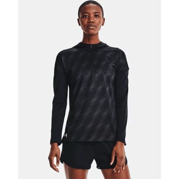 NWT Under Armour Women's Long Sleeve Half Zip Hoodie Size Small - Picture 1 of 5